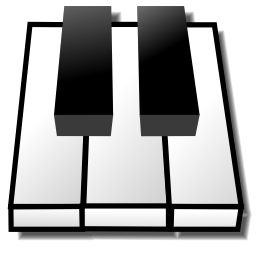 Download free fingerboard keyboard piano instrument icon